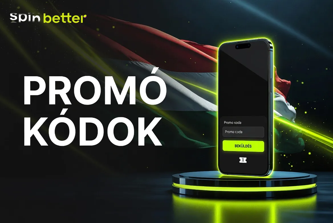 SpinBetter promo code mezője a kaszinó regisztrációs felületén